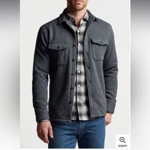 Peter Millar Crown Sweater Fleece Shirt Jacket